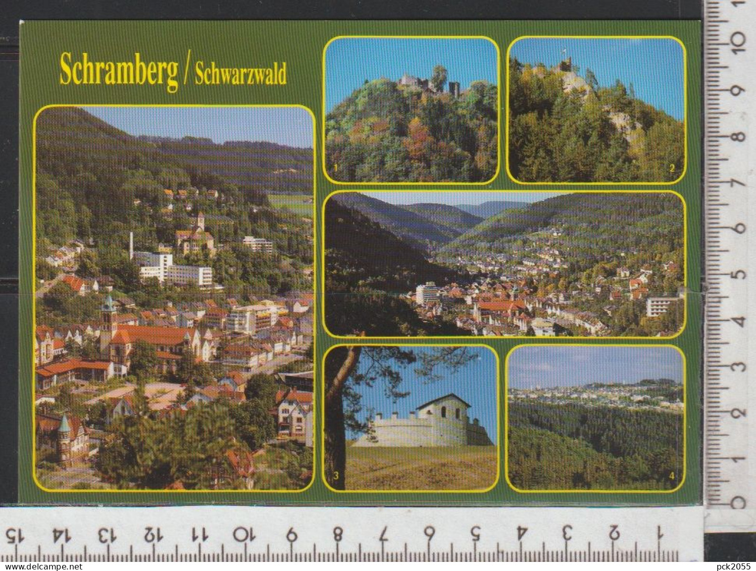 Mehrbildkarte - Fünftälerstadt Schramberg Im Schwarzwald  Nicht Gelaufen  ( AK 3806 ) - Schramberg