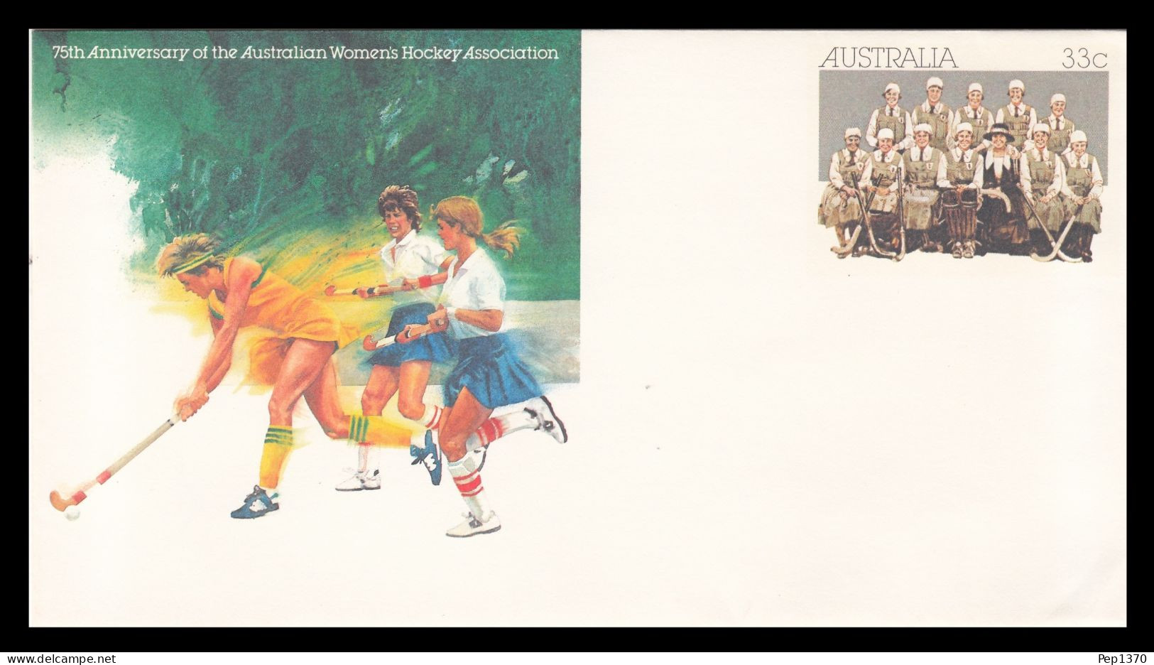 AUSTRALIA - 75 ANIVERSARIO AUSTRALIAN WOMAN'S HOCKEY ASSOCIATION - Hockey (su Erba)