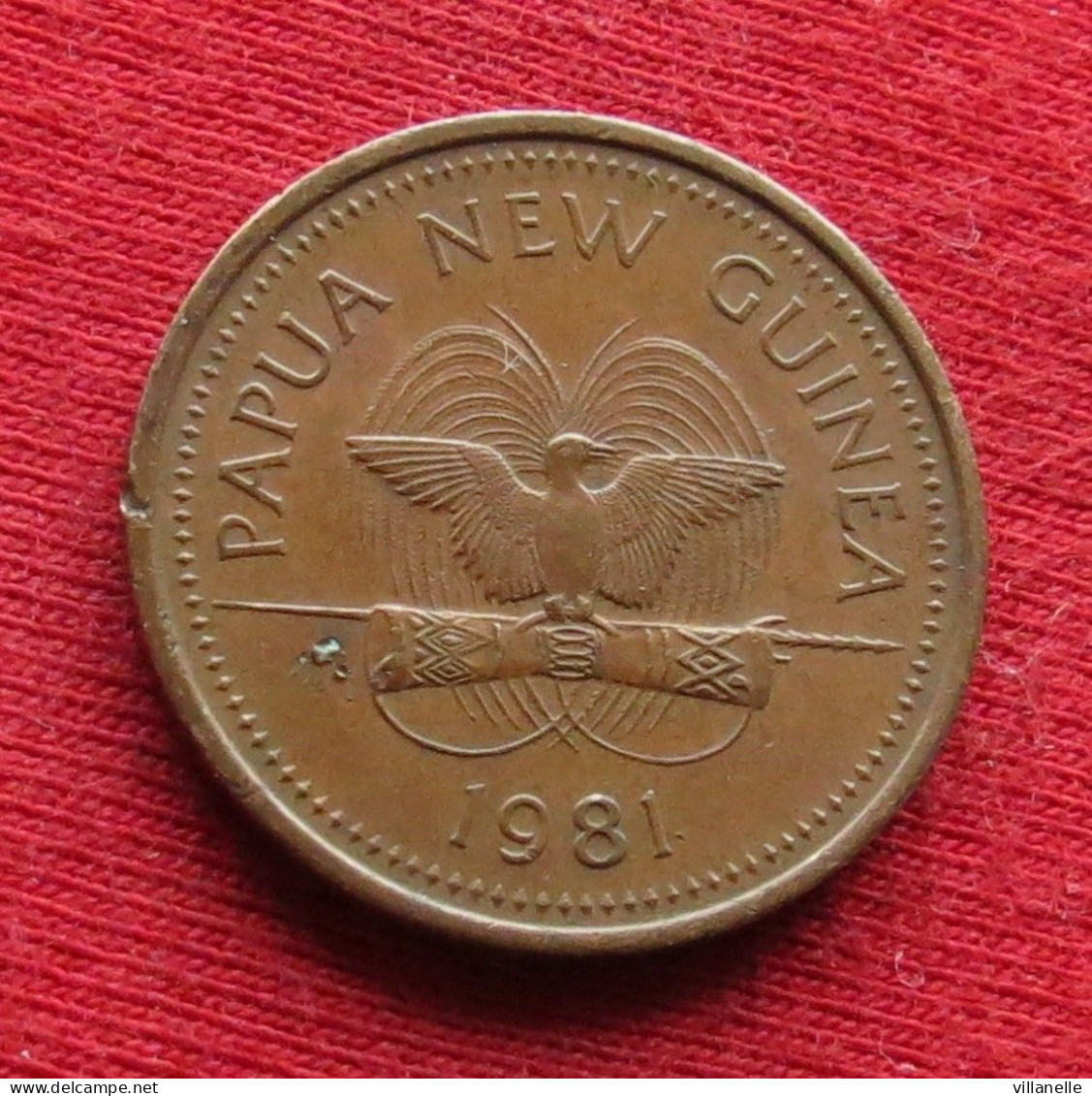 Papua New Guinea 2 Toea 1981 KM# 2 Lt 1498 *VT Papuasia Nova Guine Nuova Guinea Papouasie Nouvelle Guinee - Papouasie-Nouvelle-Guinée