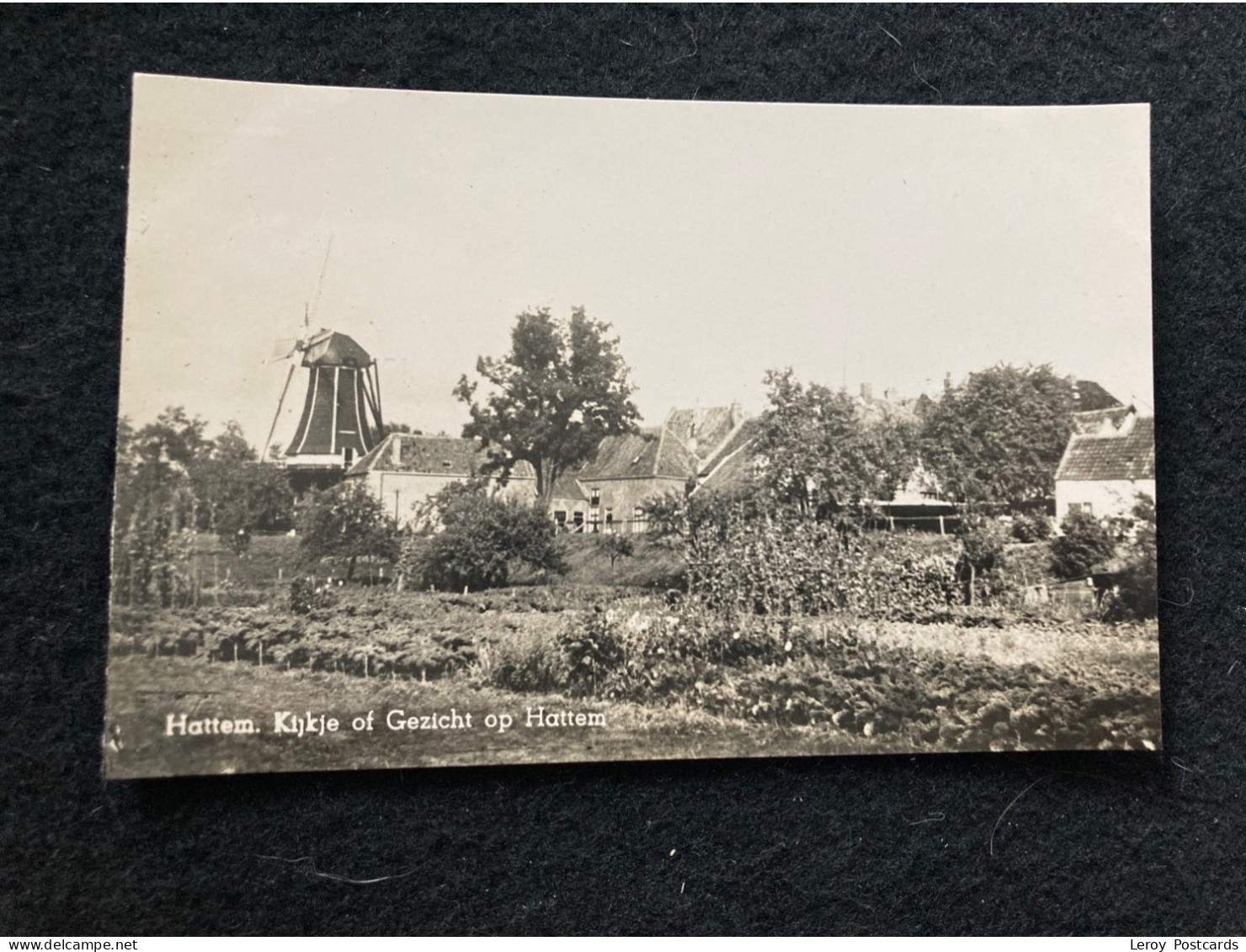 A90 Hattem Gezicht Op Hattem Met Molen 1946 - Hattem