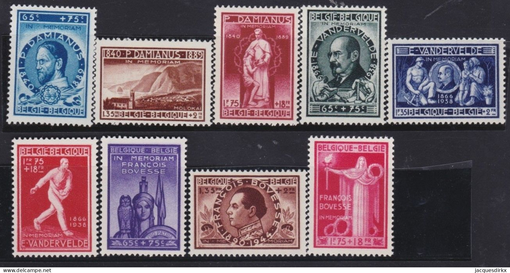 Belgie  . OBP  .  728/736    .   **  .    Postfris  .   /   .    Neuf Avec Gomme Et SANS Charnière - Unused Stamps