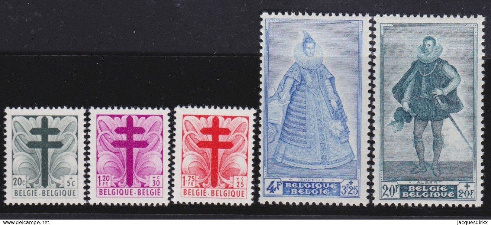 Belgie  . OBP  .  787/791    .   **  .    Postfris  .   /   .    Neuf Avec Gomme Et SANS Charnière - Unused Stamps