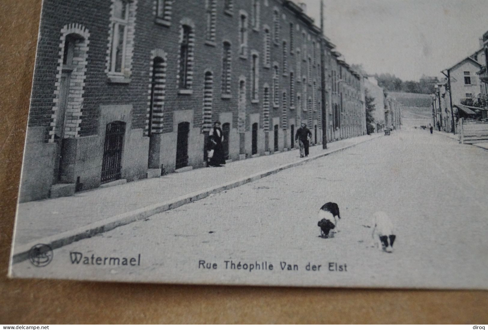 Watermael-Boitsfort - Watermaal-Bosvoorde 1927,rue Théophile Van Der Elst,très Belle Carte Ancienne - Watermael-Boitsfort - Watermaal-Bosvoorde