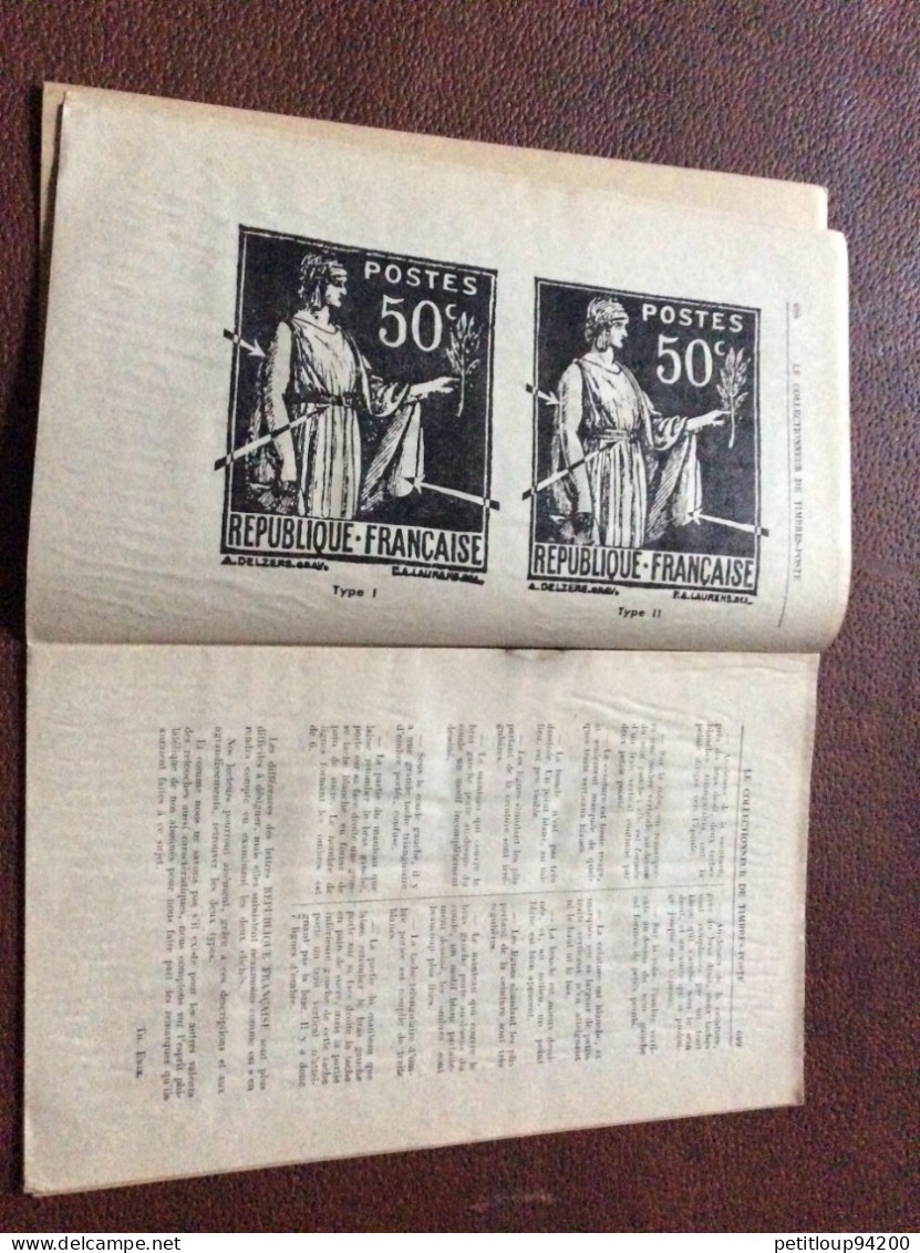 LE COLLECTIONNEUR De Timbres-Poste  No 596  ARTHUR MAURY  Décembre 1936 - Catalogi Van Veilinghuizen