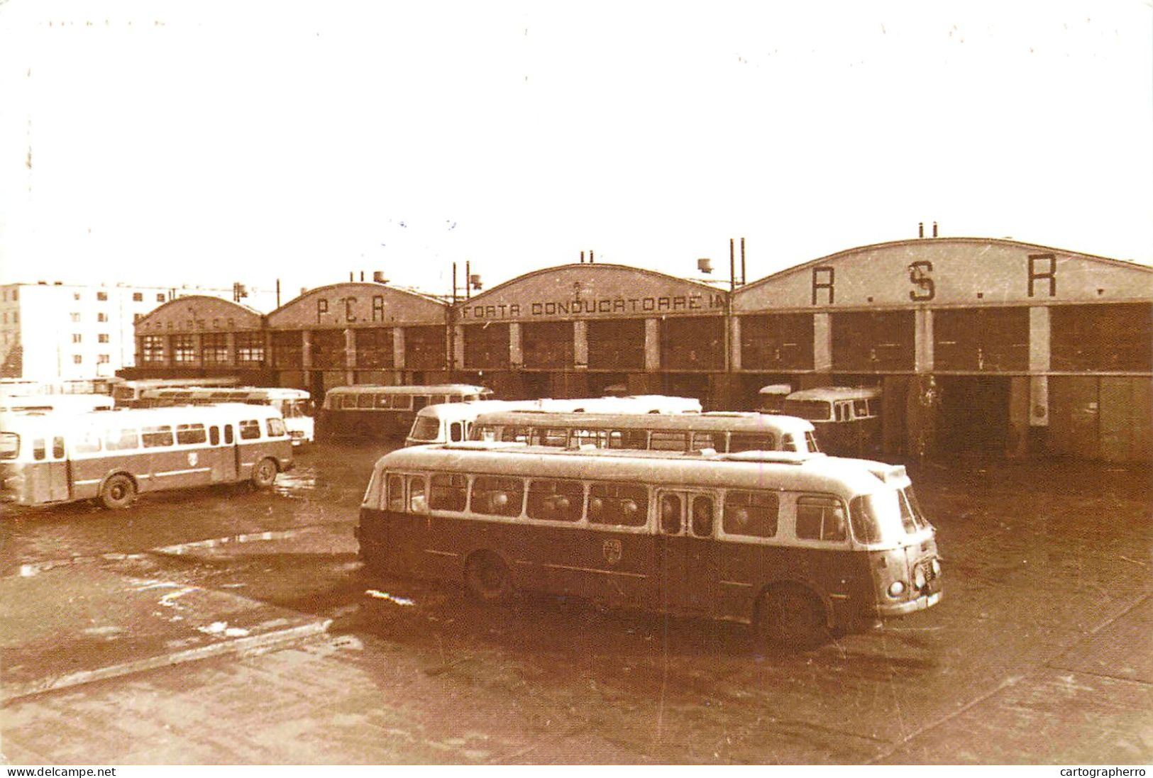 Romania Regia Autonoma De Transport Bucuresti Autobuz Skoda 706 RO 1959 - Bermuda