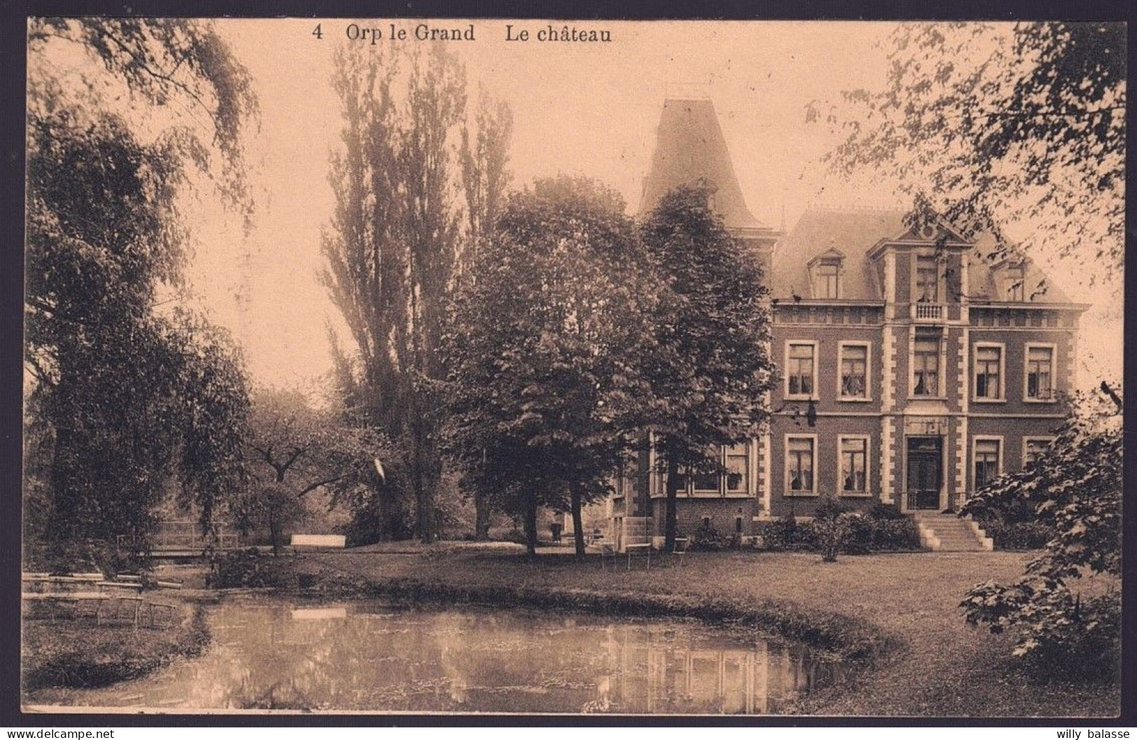 +++ CPA - ORP LE GRAND - Château  // - Orp-Jauche