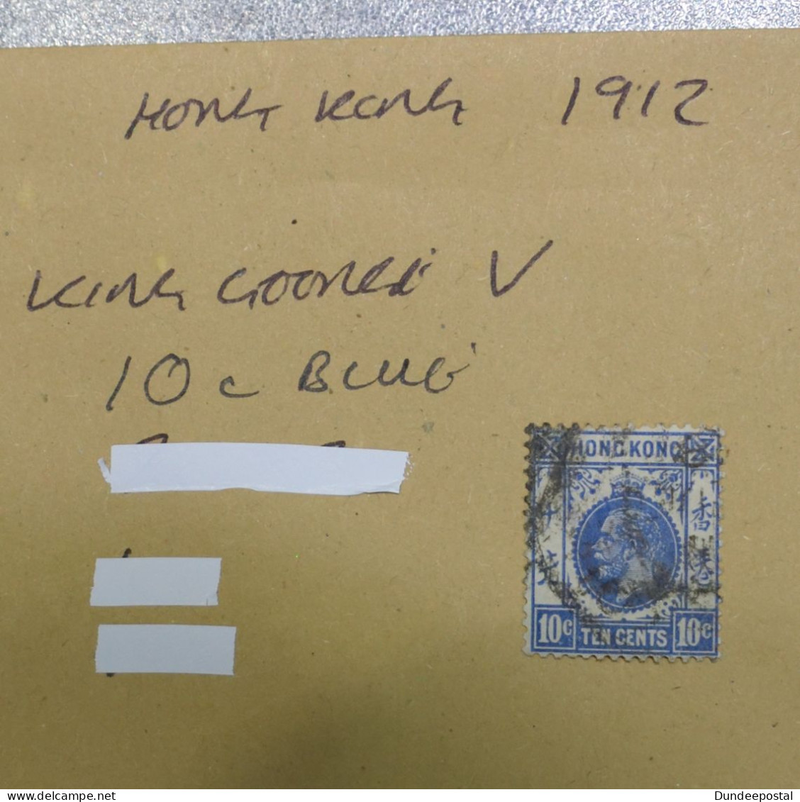 HONG KONG  STAMPS  King George V  1912   ~~L@@K~~ - Used Stamps