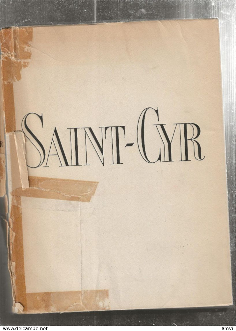 23-0829 DESMAZES (Marie-Alphonse-Théodore-René-Adrien, Général)Saint-Cyr : Son Histoire, Ses Couverture Tres Abimee - Francese