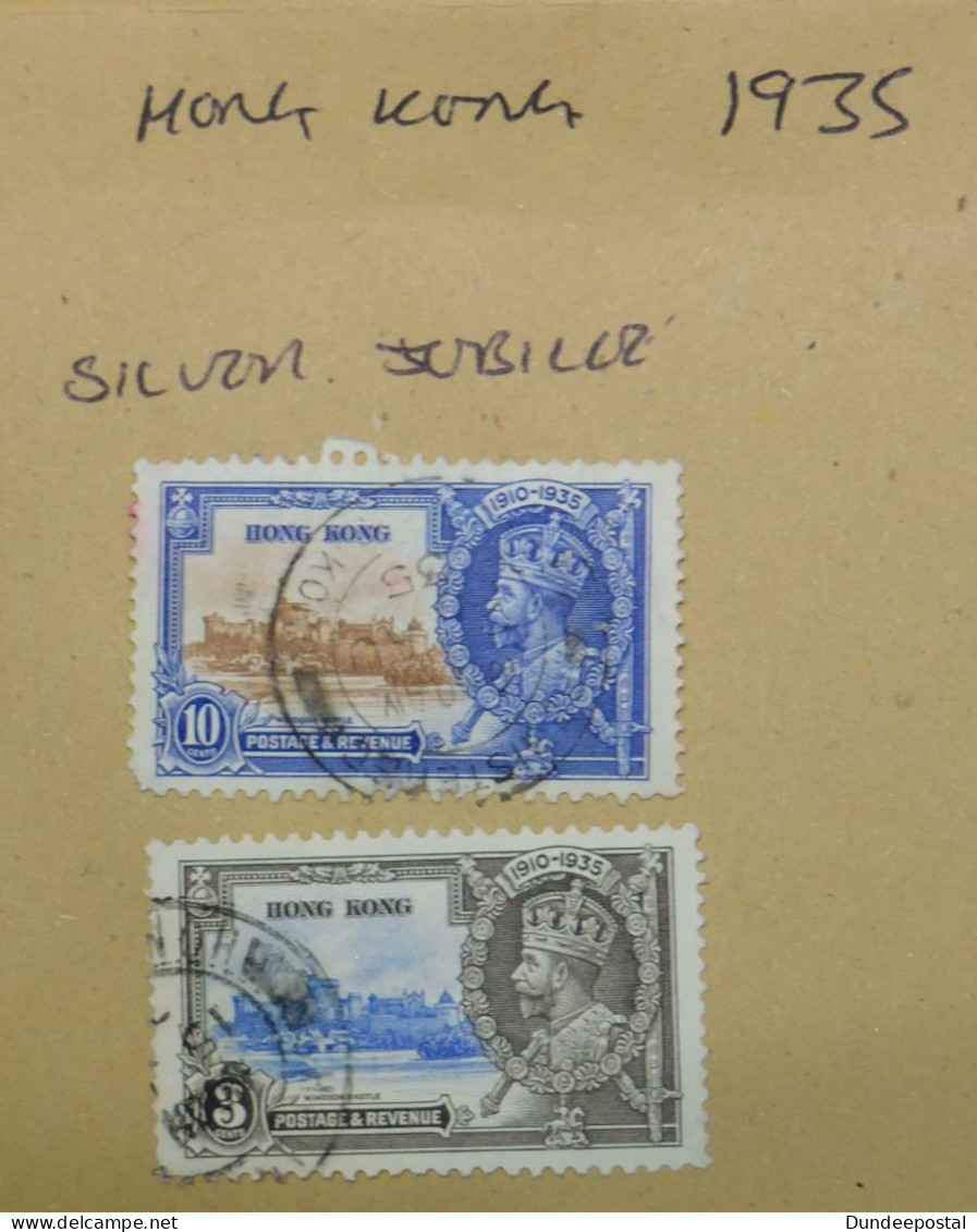 HONG KONG  STAMPS  King George V  Jubilee 1935   ~~L@@K~~ - Used Stamps