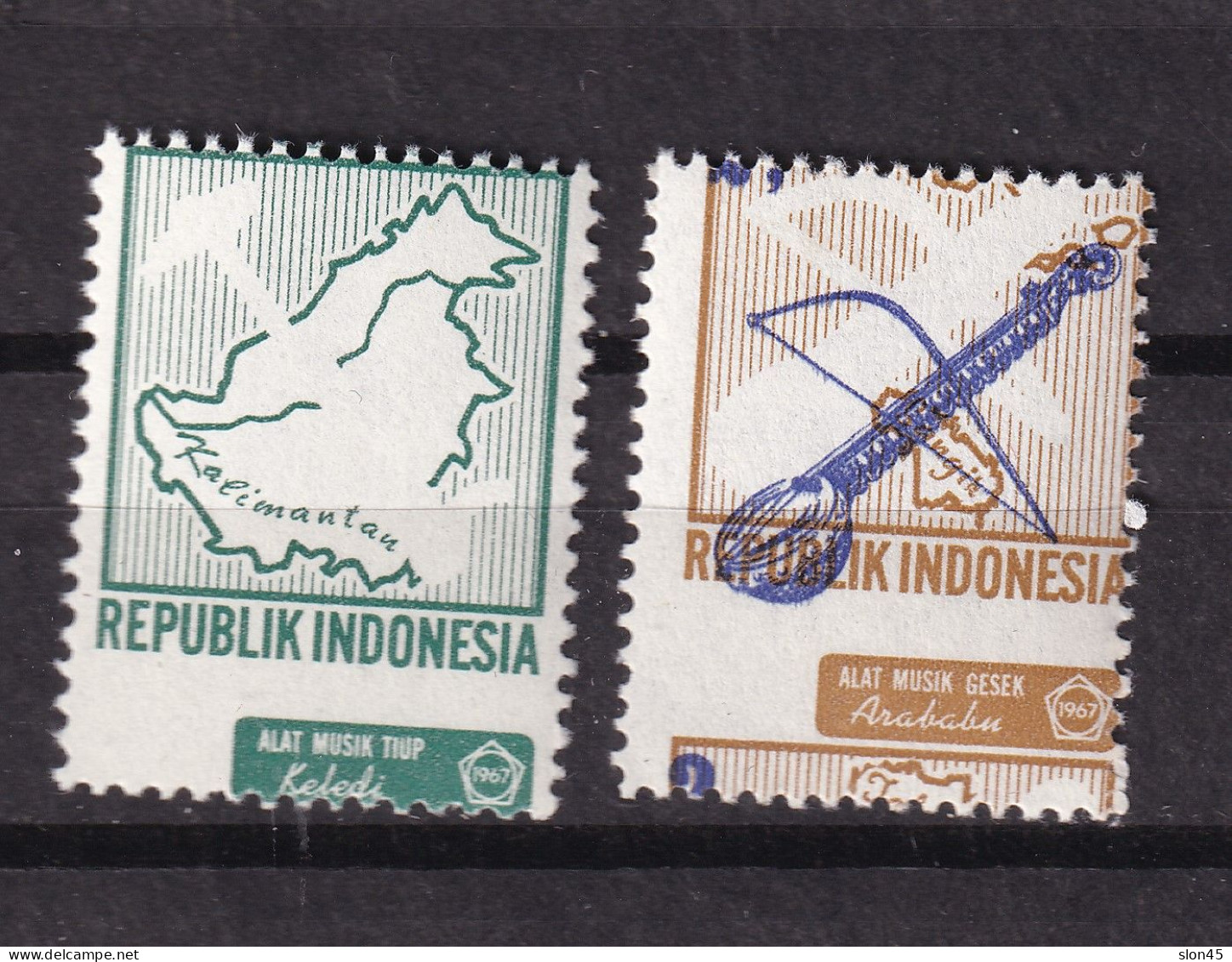 Indonesia 1969 Imperf Proofs MNH 15456 - Erreurs Sur Timbres