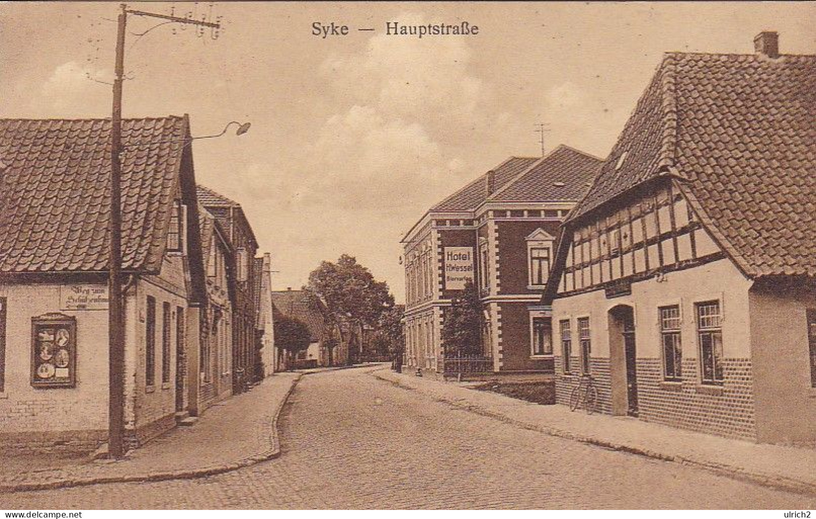 AK Syke - Hauptstraße - Ca. 1930 (65293) - Diepholz