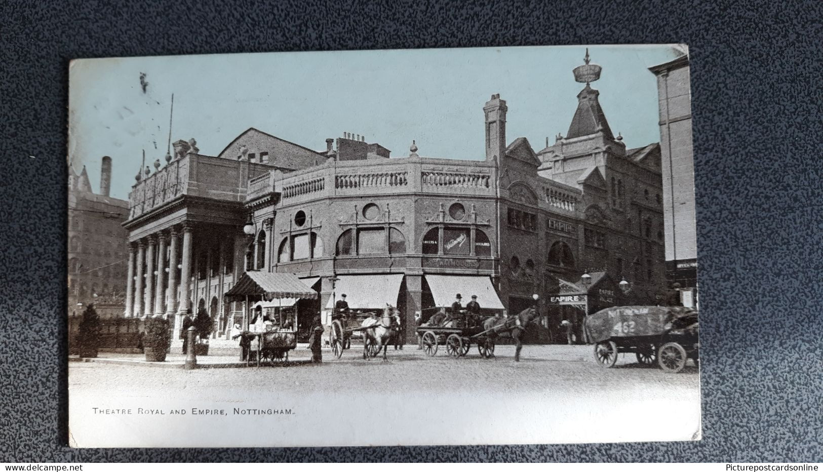 NOTTINGHAM THEATRE ROYAL AND EMPIRE OLD B/W POSTCARD NOTTINGHAMSHIRE - Nottingham