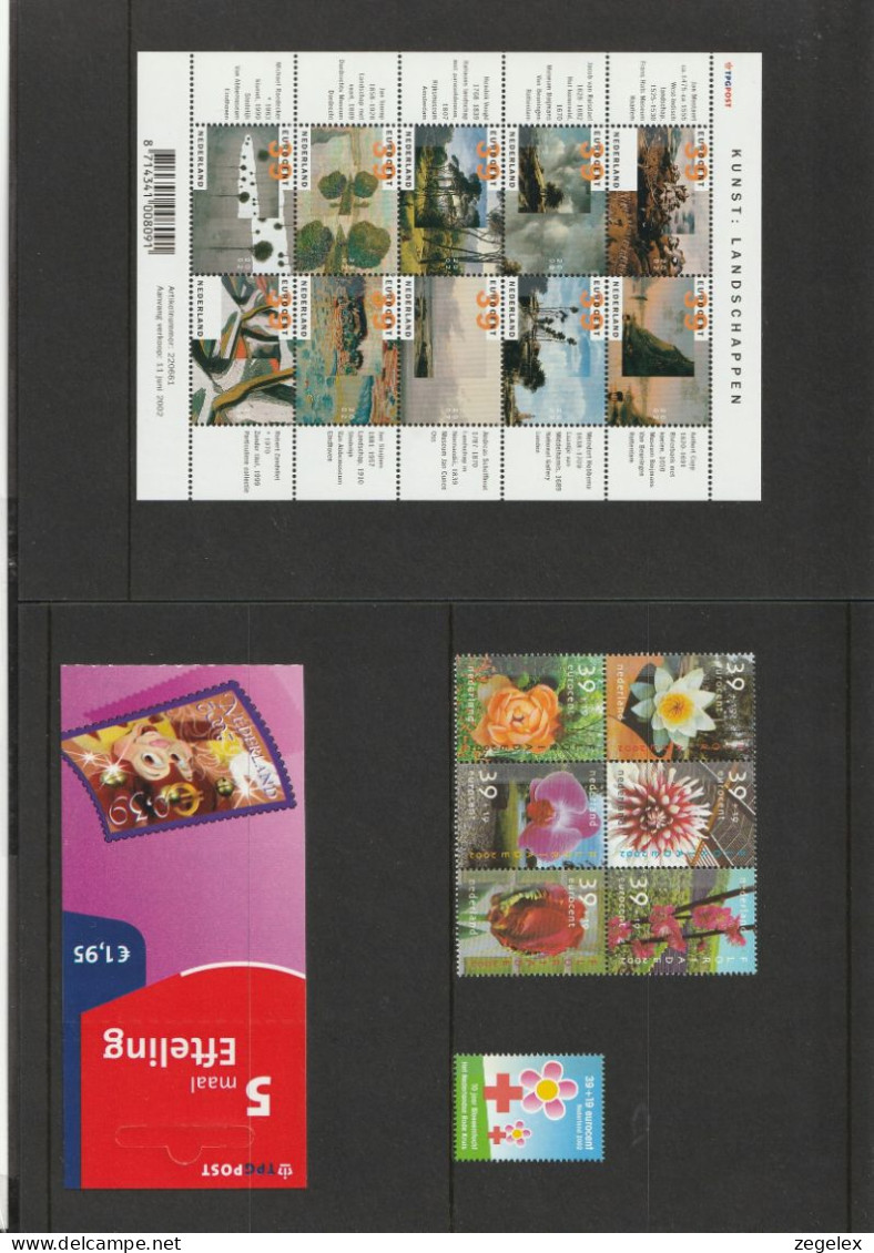 2002 Jaarcollectie PTT Post Postfris/MNH**, Official Yearpack - Années Complètes