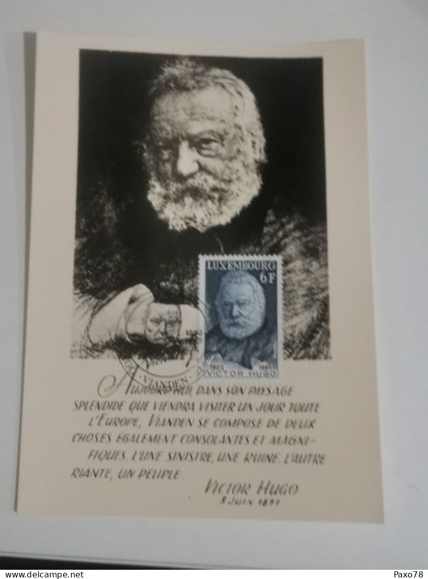 Victor Hugo, Vianden 1985 - Cartes Commémoratives
