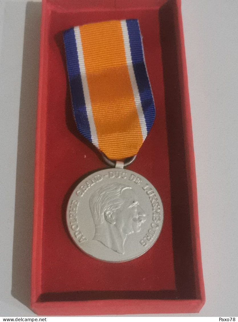 Luxembourg Médaille, Union Grand Duc Adolphe - Sonstige & Ohne Zuordnung