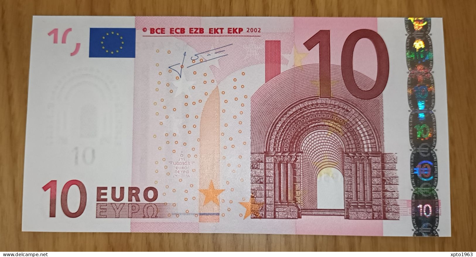 10 EURO - PORTUGAL (M) U003 G3 (Trichet) M21414895063 - UNC - FDS - NEUF - 10 Euro