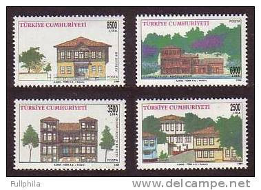 1994 TURKEY TRADITIONAL TURKISH HOUSES MNH ** - Nuevos