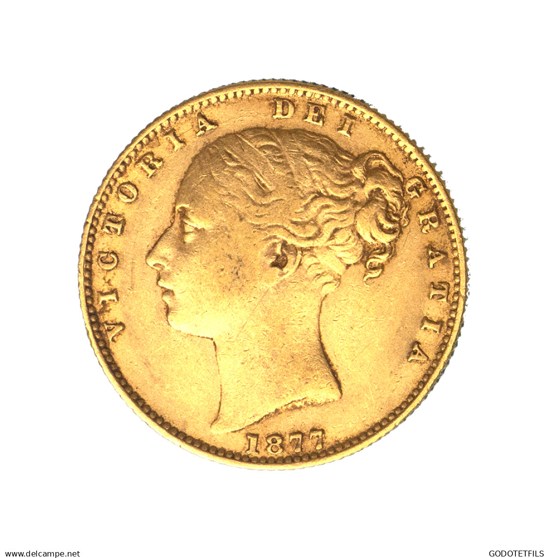 Australie-Souverain Victoria 1877 Sydney - 1 Sovereign