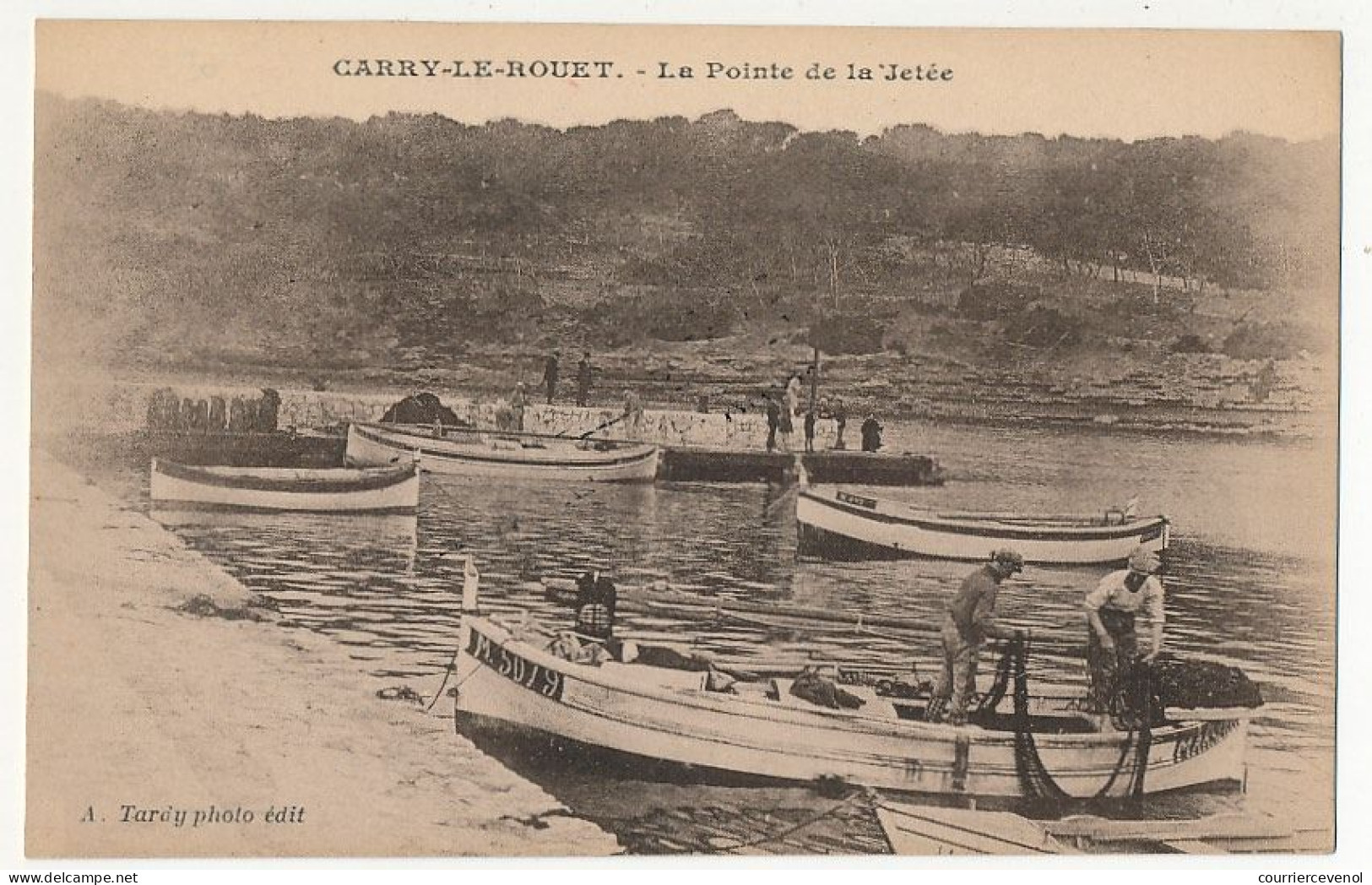 CPA - CARRY-LE-ROUET (B Du R) - La Pointe De La Jetée - Carry-le-Rouet