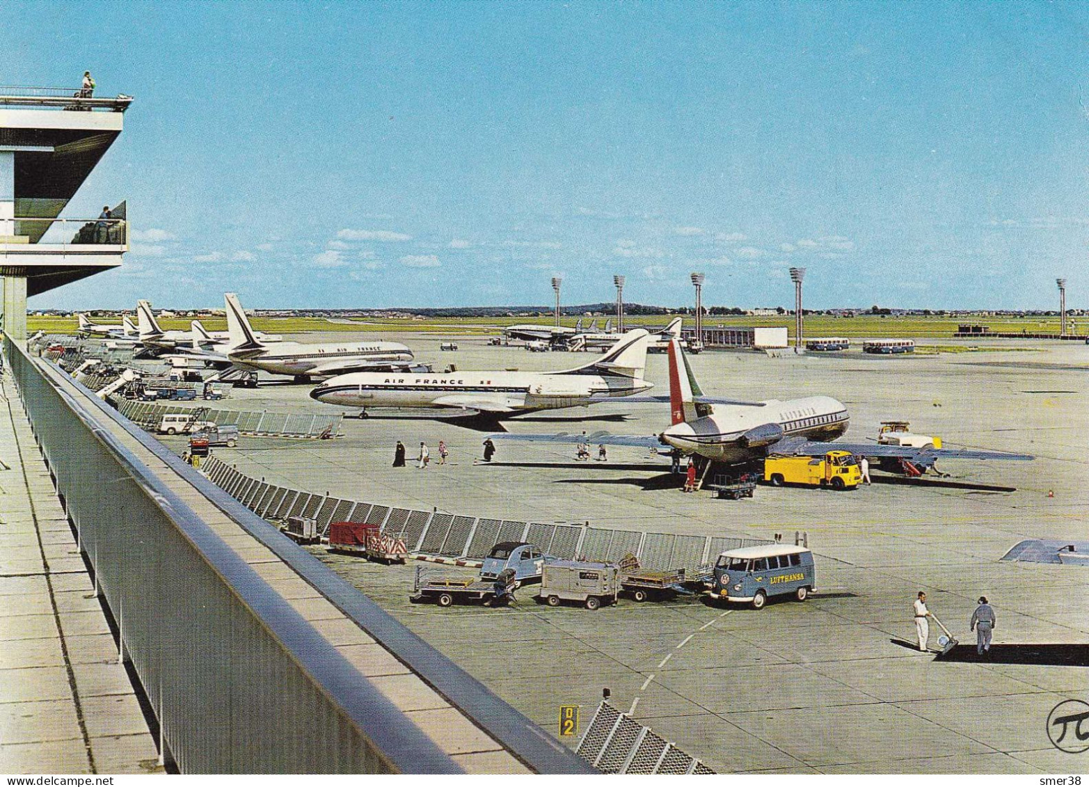 75 - Aeroport De Paris-Orly - L'aire De Stationnement - Aéroports De Paris