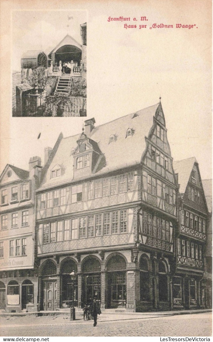ALLEMAGNE - Frankfurt A M - Haus Zur Goldnen Waage - Carte Postale Ancienne - Frankfurt A. D. Oder
