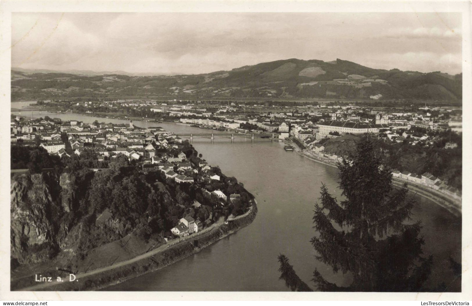 AUTRICHE - Linz A D - Vue Panoramique - Carte Postale Ancienne - Linz