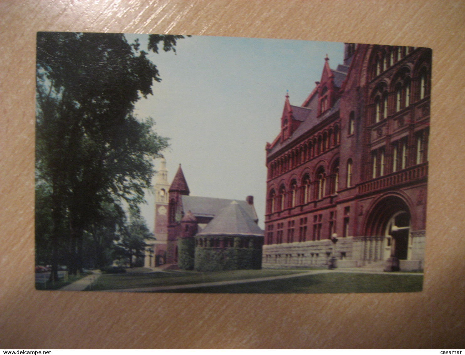 BURLINGTON Vermont College Row University Postcard USA - Burlington