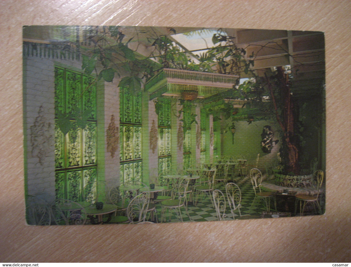CLEARWATER Florida Emerald Lounge Kapok Tree Inn Tropical Gardens Postcard USA - Clearwater