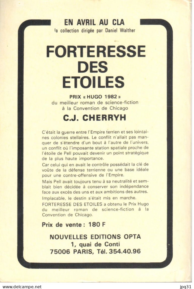Revue Fiction No 342 - Opta - Juillet/août 1983 - Opta