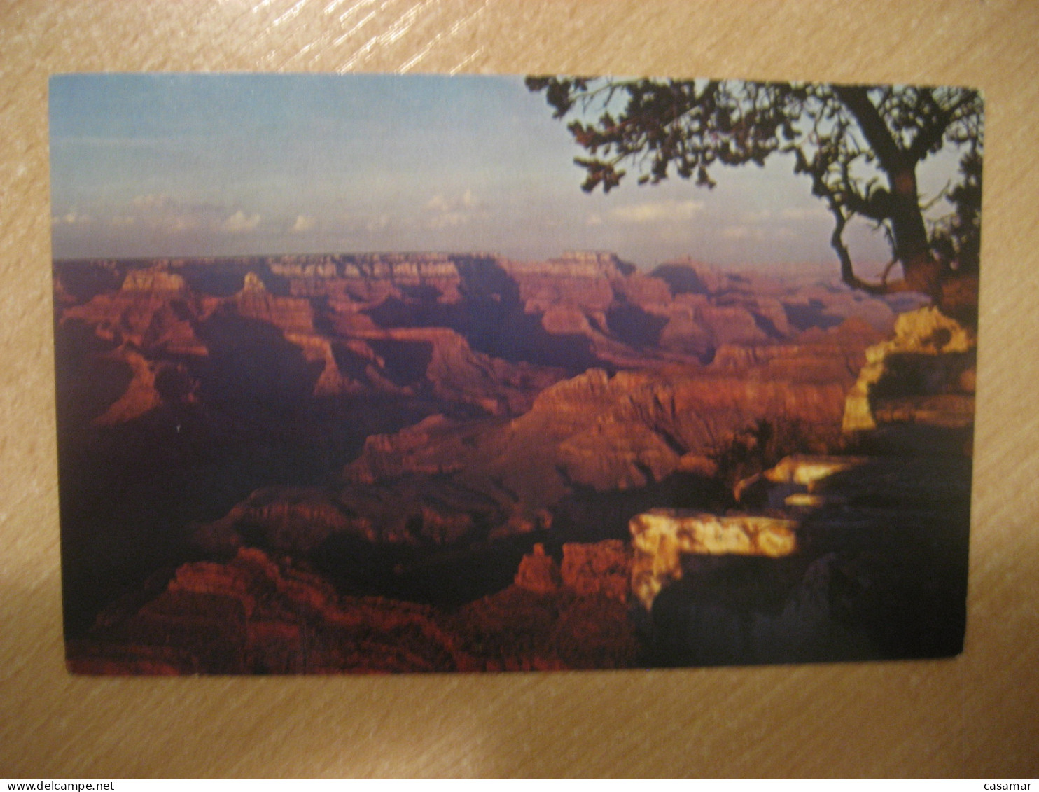 GRAND CANYON Arizona Sunset Geology Postcard USA - Grand Canyon