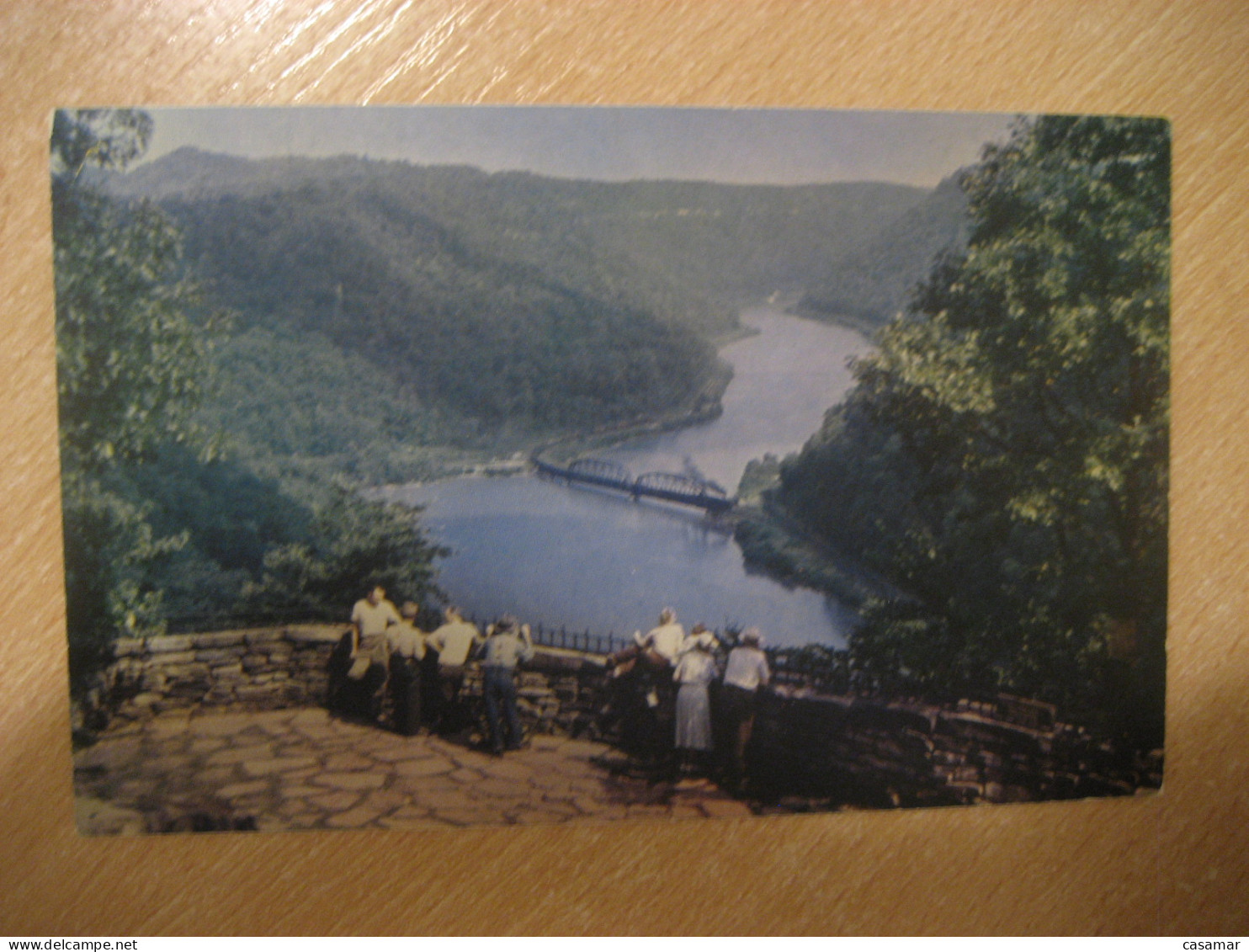 HAWKS NEST West Virginia New River Canyon State Park Postcard USA - Otros & Sin Clasificación