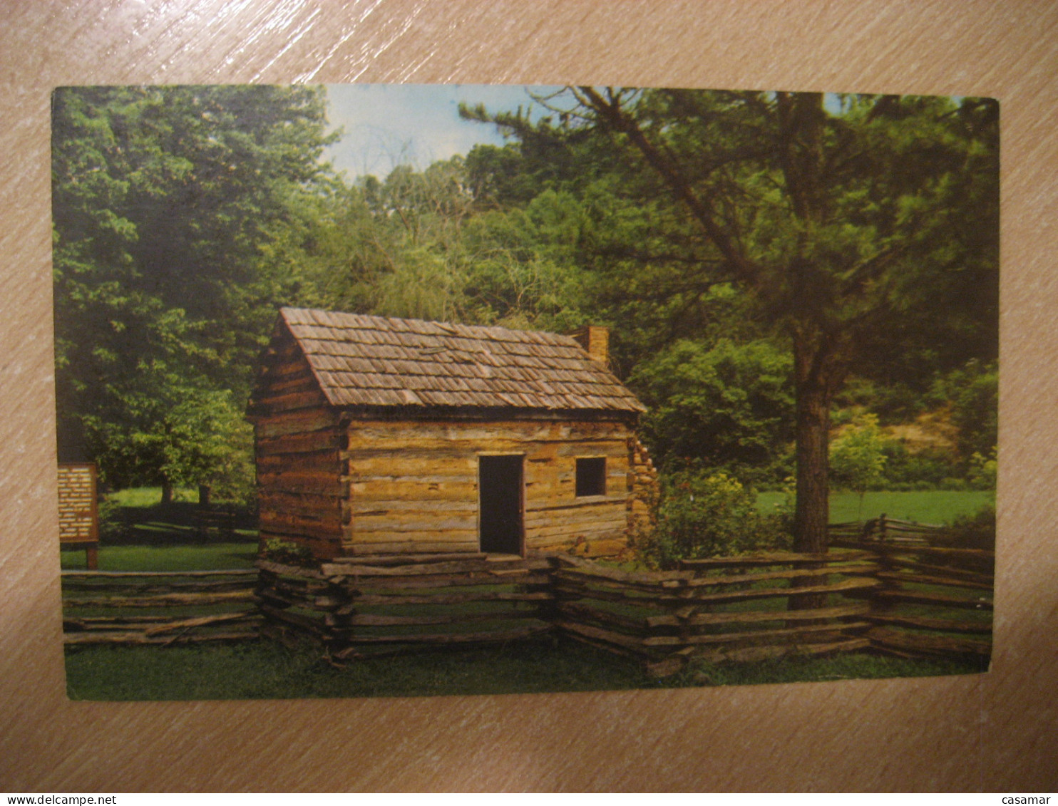 HODGENVILLE Kentucky Knob Creek Abraham Lincoln Boyhood Home Farm Bardstown Postcard USA - Autres & Non Classés