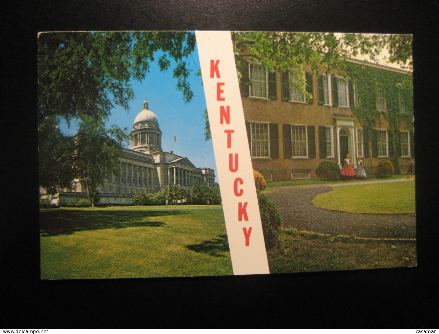 KENTUCKY Greetings From FRANKFORT And BARDSTOWN Postcard USA - Frankfort