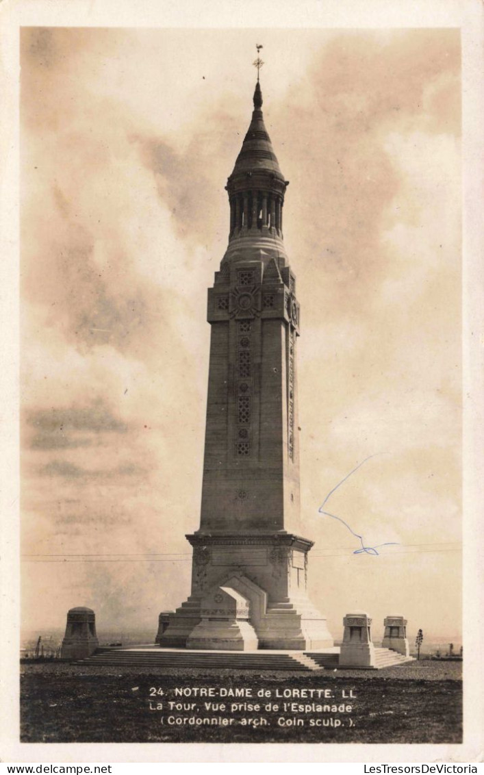 FRANCE - Paris - Notre Dame De Lorette - LL - La Tour, Vue Prise De L'Esplanade - Carte Postale Ancienne - Iglesias