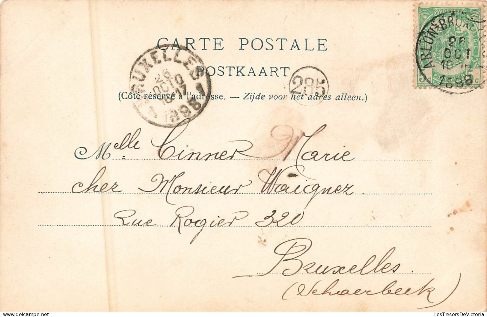 Belgique - Bruxelles - Exposition Universelle De 1897 - Quartier Du Vieux Bruxelles - Carte Postale Ancienne - Wereldtentoonstellingen