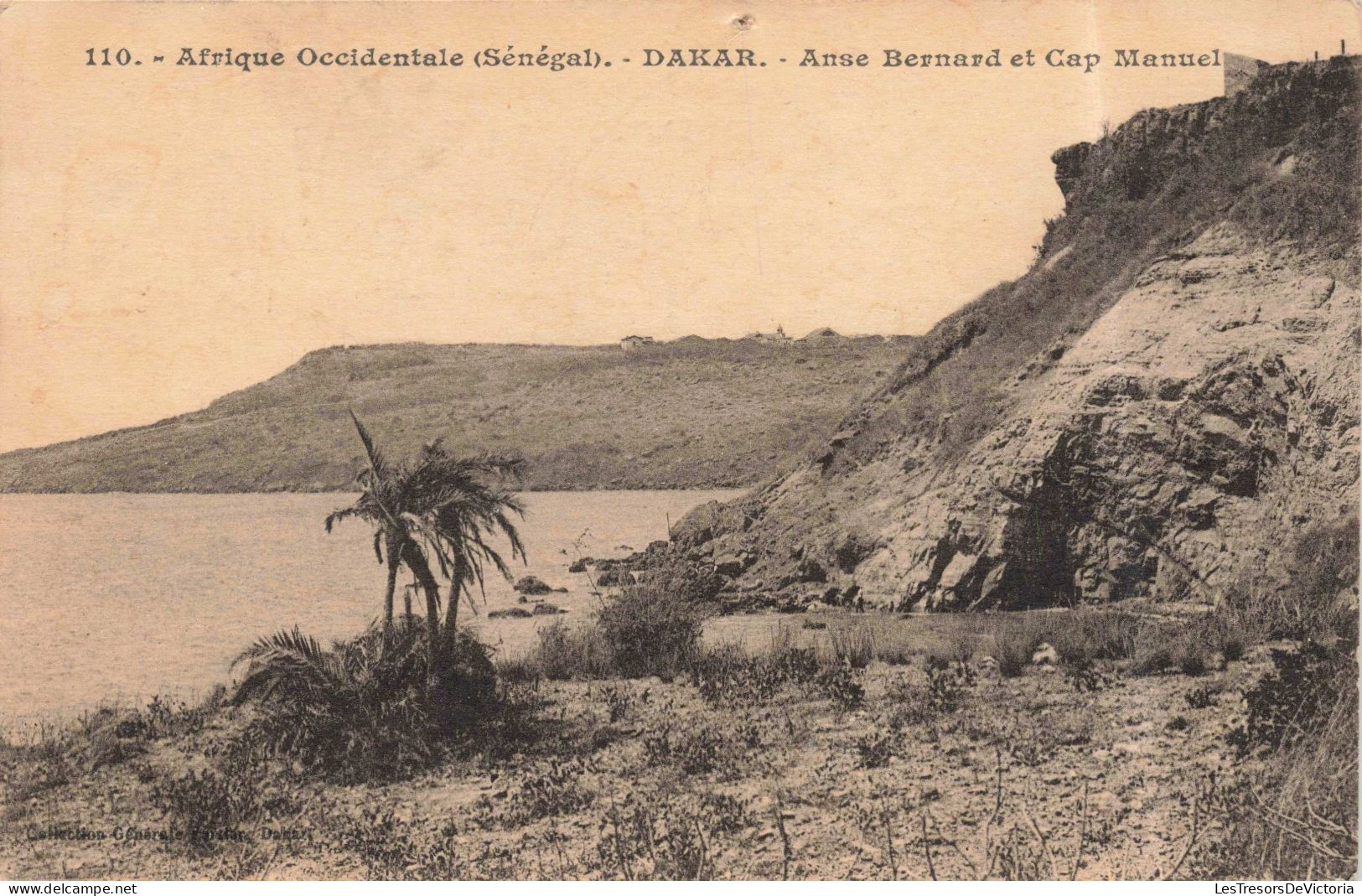 AFRIQUE - Sénégal - Dakar - Anse Bernard Et Cap Manuel - Carte Postale Ancienne - Senegal