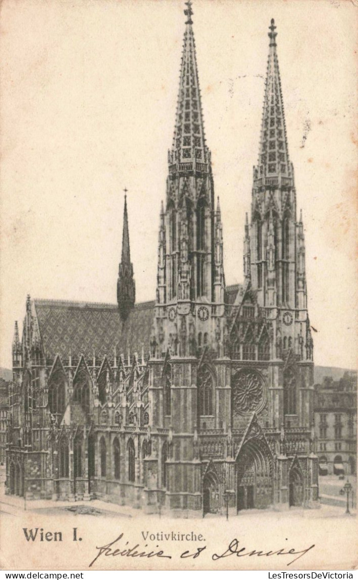 AUTRICHE - Wien 1 - Votivkirche - Carte Postale Ancienne - Kirchen