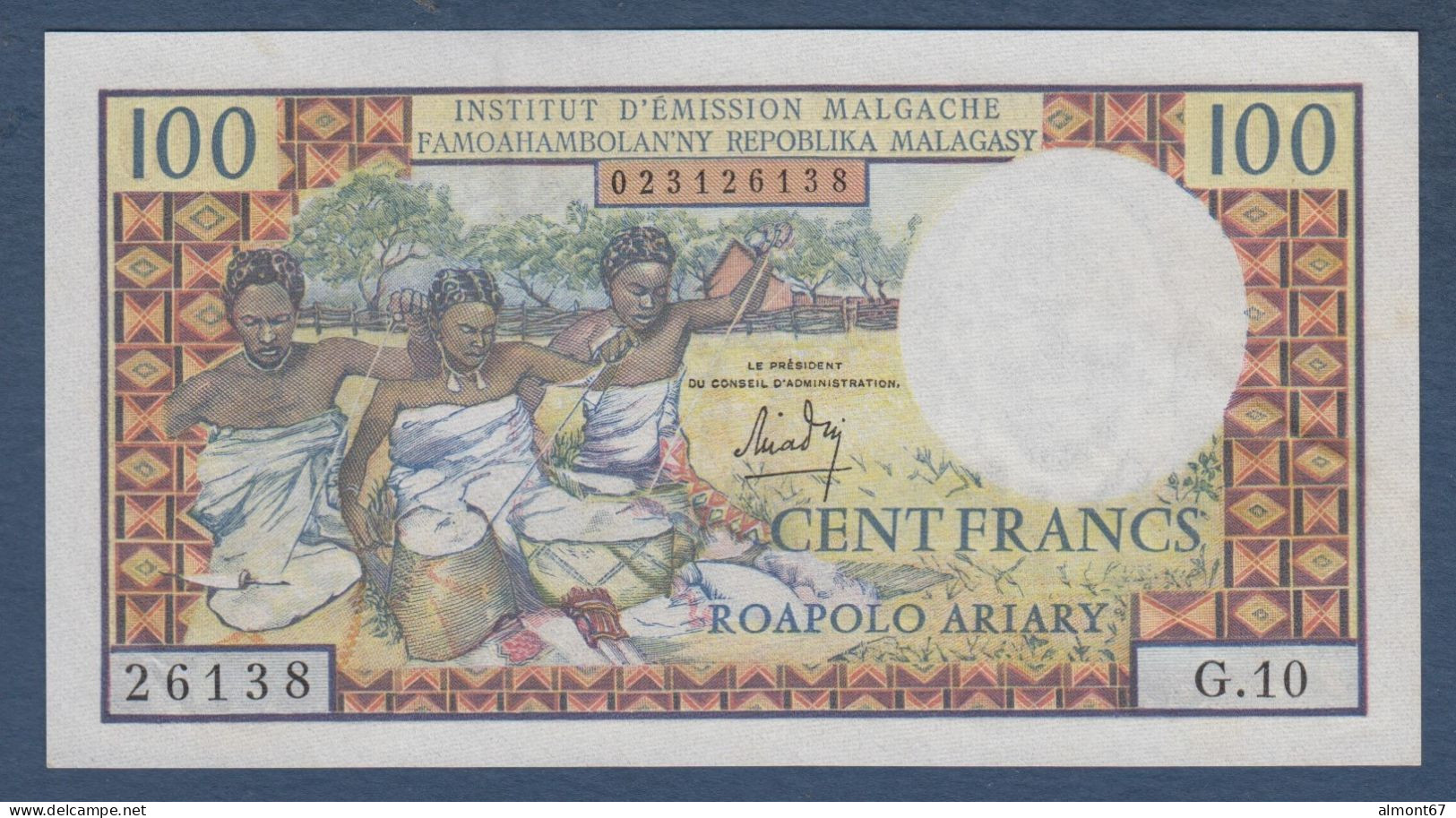 Madagascar - 100 Francs - Madagaskar