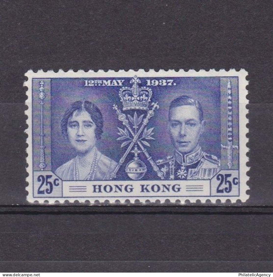 HONG KONG 1937, SG# 139, Coronation, KGVI, MH - Unused Stamps