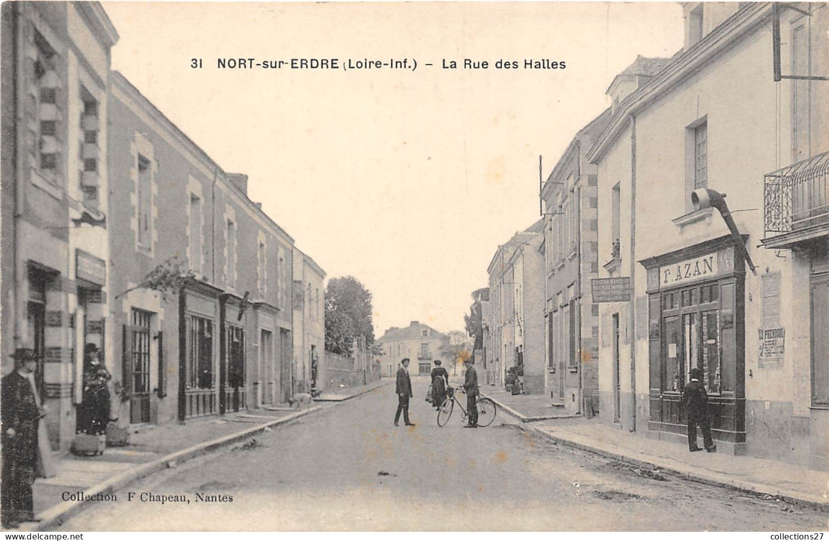 44-NORT-SUR-ERDRE- LA RUE DES HALLES - Nort Sur Erdre