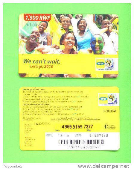 RWANDA - Remote Phonecard As Scan - Ruanda