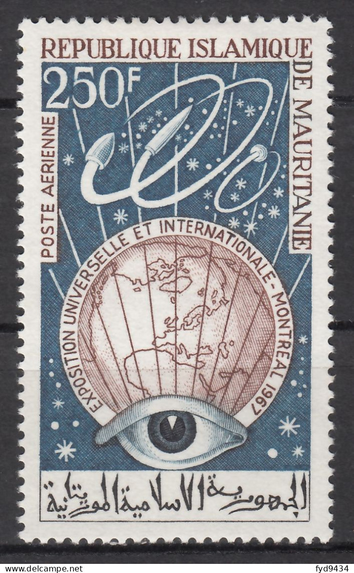 PA N° 67 De Mauritanie - X - ( E 420 ) - 1967 – Montreal (Canada)