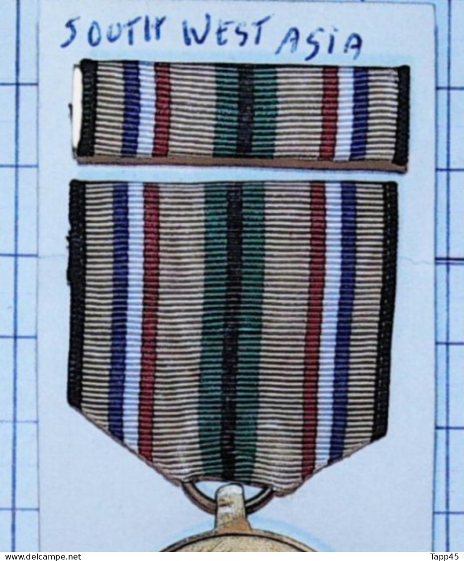 Médailles & Décorations >Southwest Asia Service Medal > Avec Barrette >Réf:Cl USA P 2/ 3 - Estados Unidos