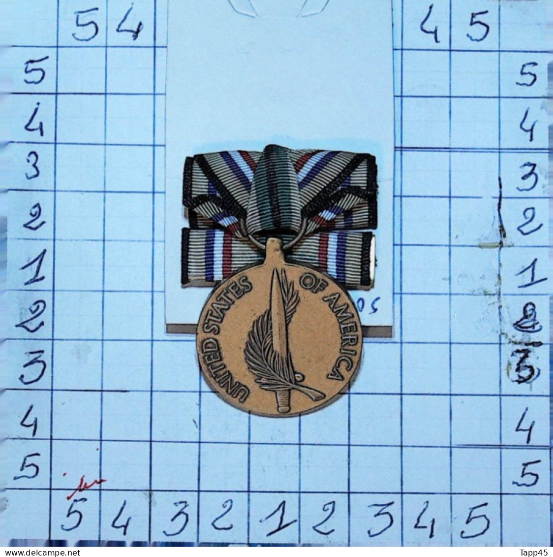 Médailles & Décorations >Southwest Asia Service Medal > avec Barrette >Réf:Cl USA P 2/ 3