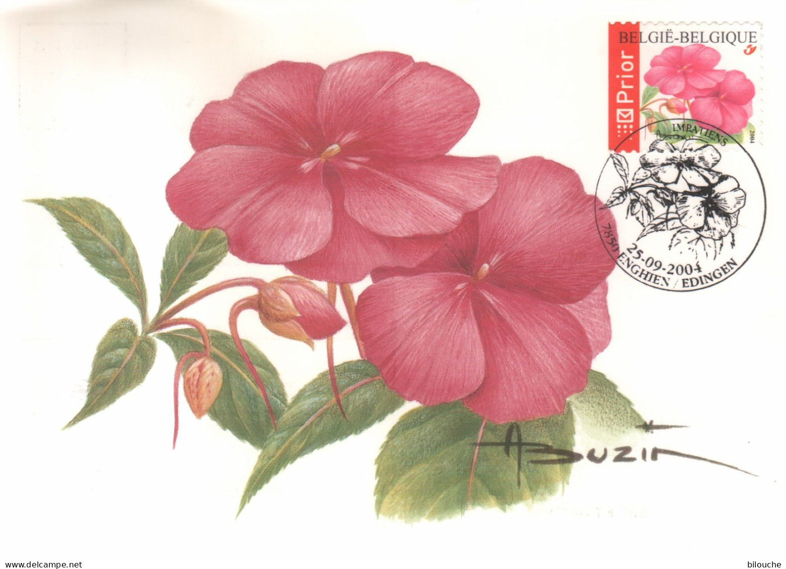 BUZIN / CARTE MAX / COB 3318 / IMPATIENS - 2001-2010