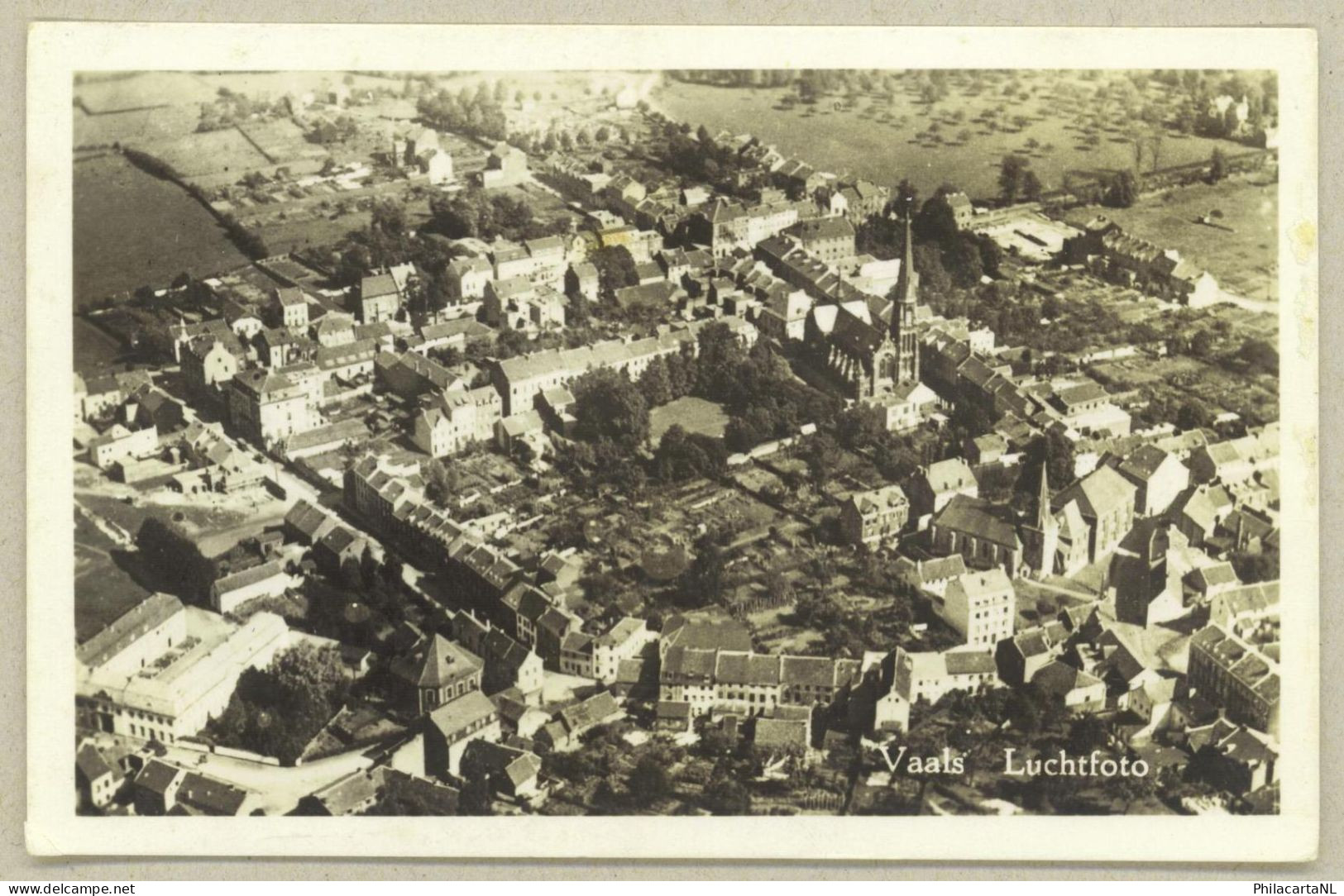 Vaals *** Luchtfoto Dorp - Oud - Vaals