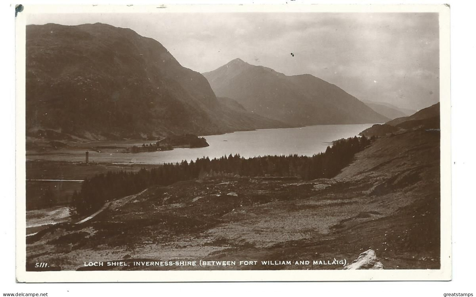 Scotland  Postcard  Lpoch Sheil Nr. Fort William.   J.b. White Rp Unused - Inverness-shire