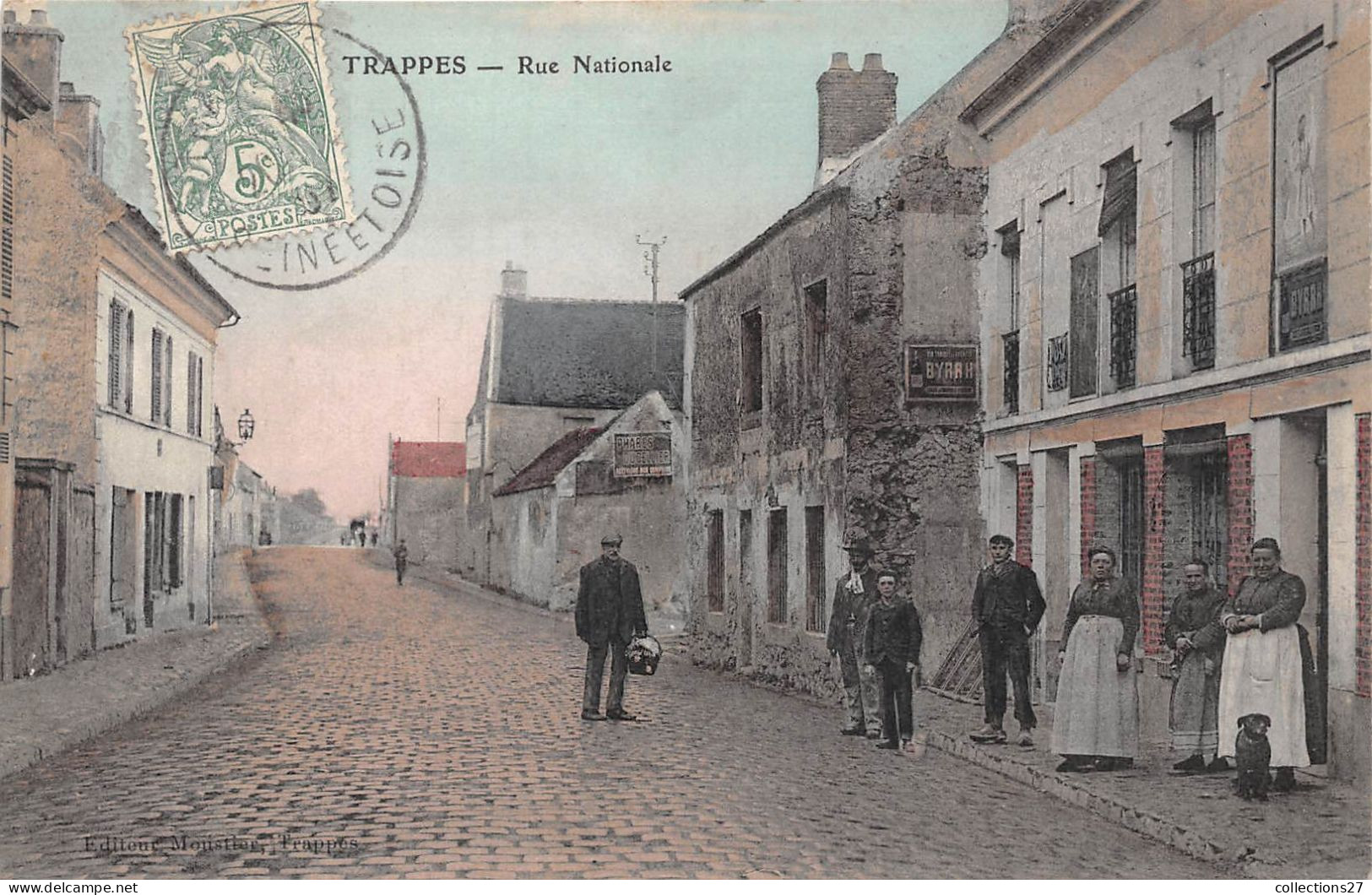 78-TRAPPES- RUE NATIONALE - Trappes
