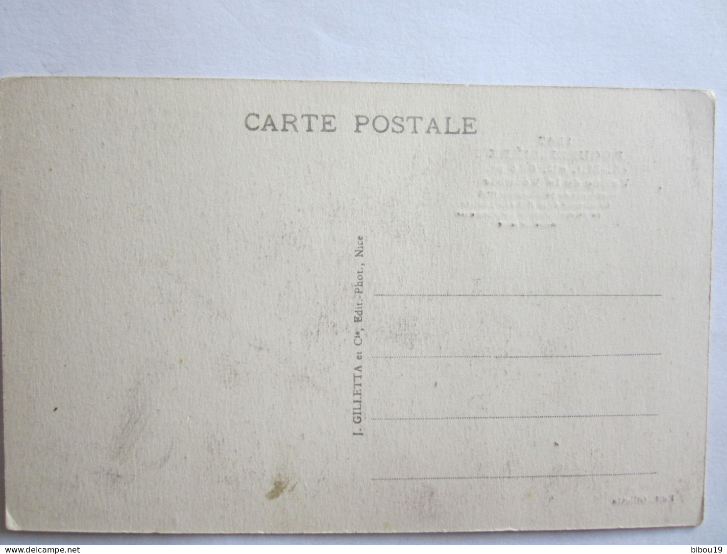 CPA ROQUEBILLIERE CATASTROPHE DU 24 NOVEMBRE 1926 - Roquebilliere
