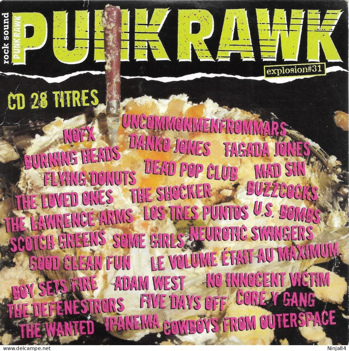 CD Various Artists  "  Punk Rawk Explosion #31  "  Promo - Punk